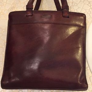 Vintage Oroton Brown Leather Handbag